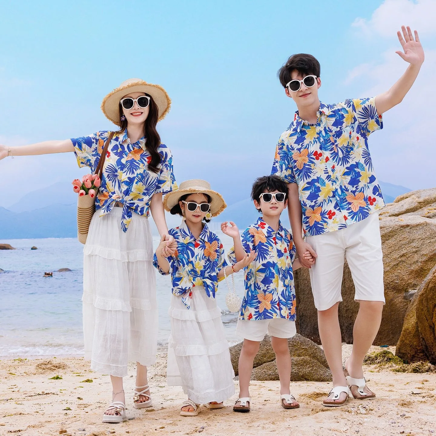 The Plant Parent - Tatil Aile Eşleşen Giyim Setleri Anne