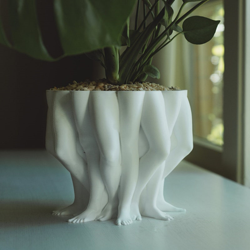 Snake Plant Ceramic - 3D baskılı PolyLeg ekici çok bacaklar