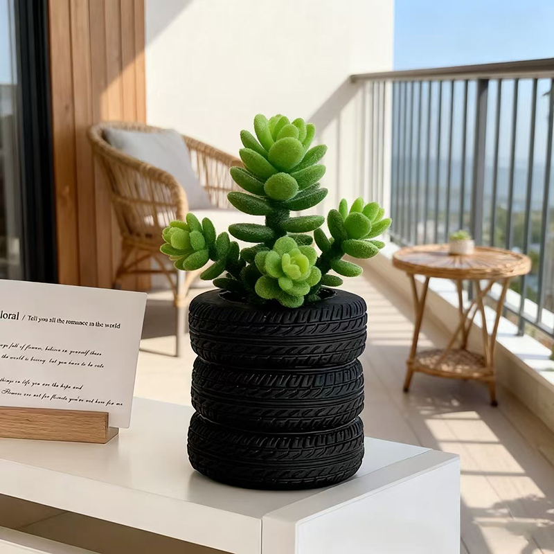İstiflenebilir Lastik Reçine S - Snake Plant Ceramic incelemesi ve fiyatı