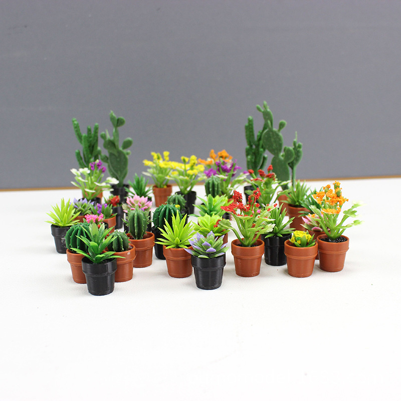 Mini Simüle Bitkiler Kaktüs Et - Cactus Mix Pot incelemesi ve fiyatı