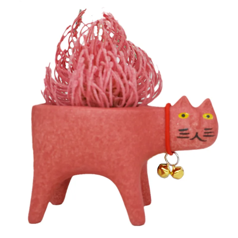 Kedi saksı yaratıcı sevimli se - Cactus Mix Pot incelemesi ve fiyatı